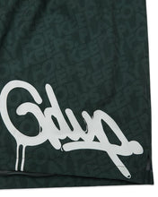 Load image into Gallery viewer, Geedup HS PFK Monogram Shorts in Forest Green (2024)