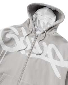 Geedup Handstyle Bally Jacket Grey and White + Built in Balaclava (2025)