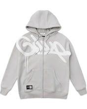 Load image into Gallery viewer, Geedup Handstyle Bally Jacket Grey and White + Built in Balaclava (2025)