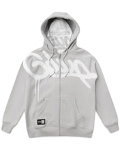 Load image into Gallery viewer, Geedup Handstyle Bally Jacket Grey and White + Built in Balaclava (2025)