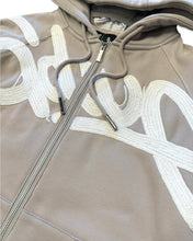 將圖片載入圖庫檢視器 Geedup Handstyle Bally Jacket Grey and White + Built in Ski Mask (2025)