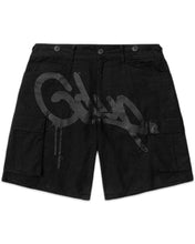 Load image into Gallery viewer, Geedup Handstyle Cargo Short Black (2025)