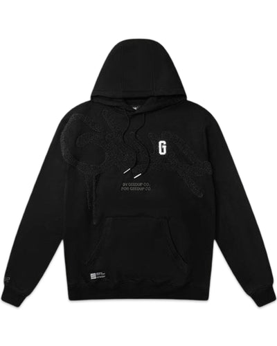 Geedup Handstyle G Hoodie in Black and Charcoal (2025)