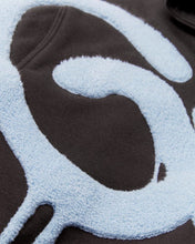 Load image into Gallery viewer, Geedup Handstyle Hoodie in Graphite and Pale Blue (2023)