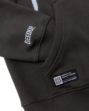 Load image into Gallery viewer, Geedup Handstyle Hoodie in Graphite and Pale Blue (2023)