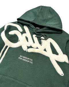 Geedup Handstyle Hoodie in Green and White (Limited Edition)