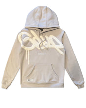 Load image into Gallery viewer, Geedup Handstyle Hoodie in Grey and White (2022)