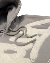 Load image into Gallery viewer, Geedup Handstyle Hoodie in Grey and White (2022)
