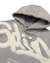 Load image into Gallery viewer, Geedup Handstyle Hoodie in Grey and White (2022)