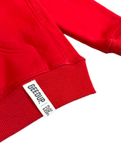Load image into Gallery viewer, Geedup Handstyle Hoodie in Red and White (2022)