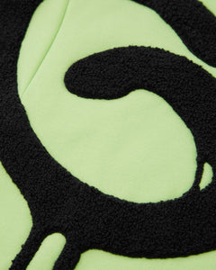 Geedup Handstyle Hoody in Pastel Green and Black (Online)