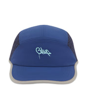 Load image into Gallery viewer, Geedup Handstyle PFK 5 Panel Cap in Navy and Blue (2025)