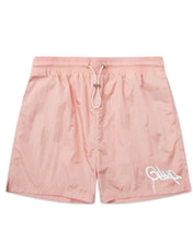 Load image into Gallery viewer, Geedup Handstyle Swim Shorts in Pink (2024)