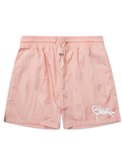 Geedup Handstyle Swim Shorts in Pink (2024)