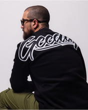 Load image into Gallery viewer, Geedup OS Script Crewneck Black and White (2022)