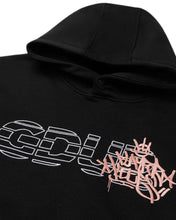 Load image into Gallery viewer, Geedup PFK G Sportsman Hoodie in Black and Pink (2024)