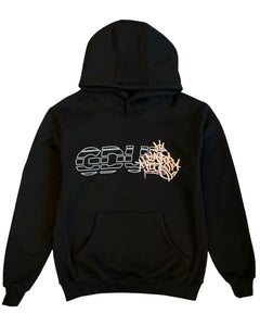 Geedup PFK G 運動員連帽衫黑/粉紅色
