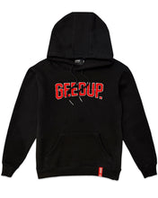 Load image into Gallery viewer, Geedup PFK Play For Keeps Hoodie Black and Red (2021)