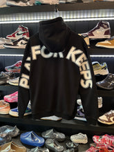 Load image into Gallery viewer, Geedup PFK Play For Keeps Hoodie Black and Bone White (2023)