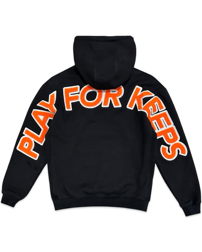Geedup PFK Play For Keeps Hoodie Black and Orange (2023)