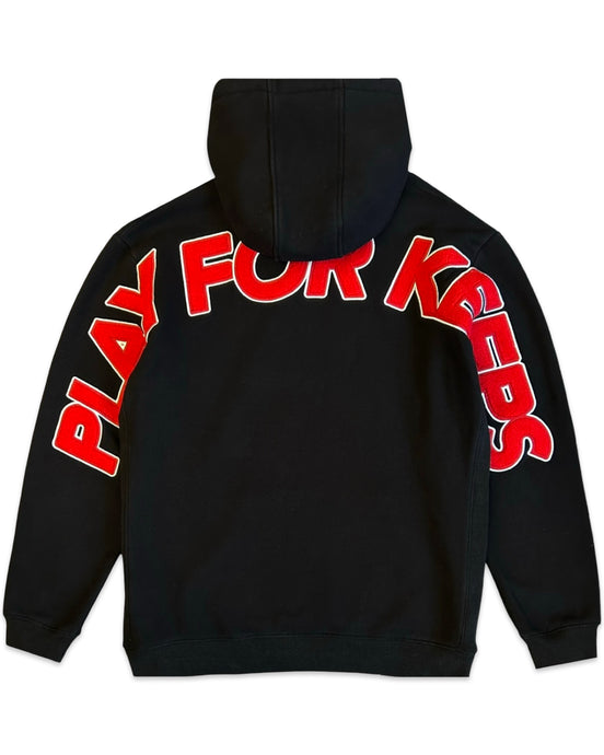 Geedup PFK Play For Keeps Hoodie Black and Red (2021)