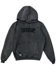 Geedup PFK Play For Keeps Hoodie in Vintage Washed Black (2024)
