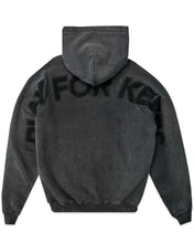 Load image into Gallery viewer, Geedup PFK Play For Keeps Hoodie in Vintage Washed Black (2024)