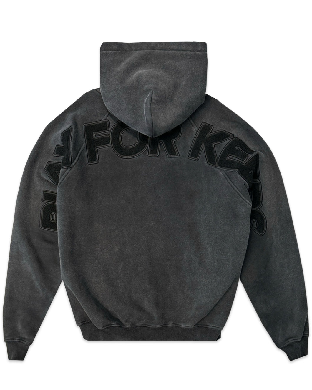 Geedup PFK Play For Keeps Hoodie in Vintage Washed Black (2024)