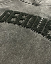 Load image into Gallery viewer, Geedup PFK Play For Keeps Hoodie in Vintage Washed Black (2024)