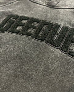 Geedup PFK Play For Keeps Hoodie in Vintage Washed Black (2024)