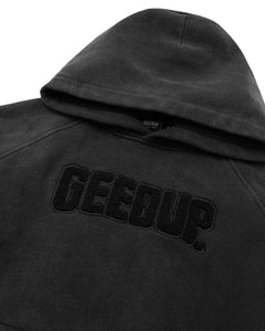 Geedup PFK Play For Keeps Hoodie in Vintage Washed Black (2024)