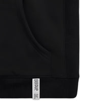 Load image into Gallery viewer, Geedup PFK Play for Keeps Hoodie in Black and Baby Blue (2023)