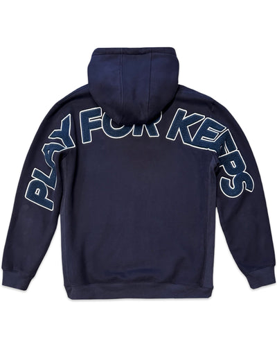 Geedup PFK Play for Keeps Hoodie in Navy and Blue (2022)