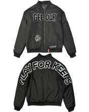 將圖片載入圖庫檢視器 Geedup PFK Play for Keeps Reversible Monogram Puffer Jacket (2022)