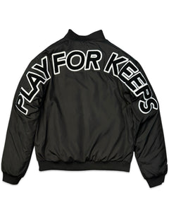 Geedup PFK Play for Keeps Reversible Monogram Puffer Jacket (2022)