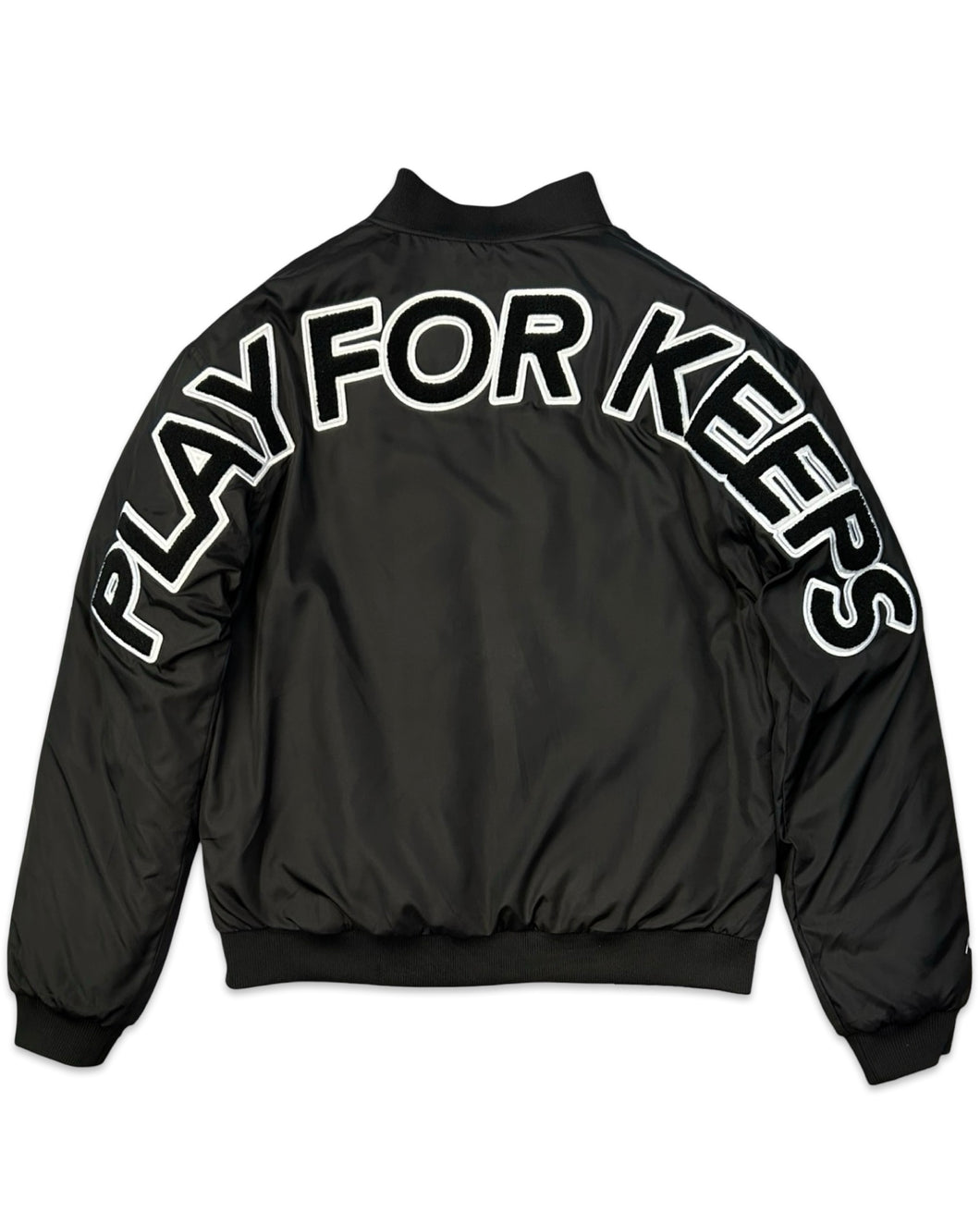 Geedup PFK Play for Keeps Reversible Monogram Puffer Jacket (2022)