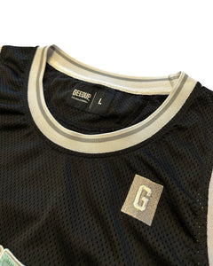 Geedup Team Logo B-Ball Jersey in Black and Teal (2021)