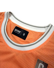 Load image into Gallery viewer, Geedup Team Logo Basketball Jersey in Peach Orange (2021)