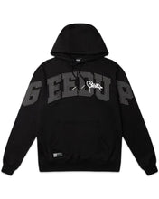 Load image into Gallery viewer, Geedup Team Logo Handstyle Hoodie in Black, Grey and White (Online Only)
