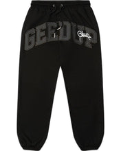 Load image into Gallery viewer, Geedup Team Logo Handstyle Trackpants in Black, Grey and White (Online Only)
