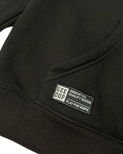 Geedup Team Logo Hoodie in Black and Teal (2022)