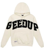 Load image into Gallery viewer, Geedup Team Logo Hoodie in Buttercream and Black | Bisy Fremantle 100% Authentic
