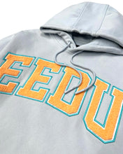 將圖片載入圖庫檢視器 Geedup Team Logo Hoodie in Dolphin Blue and Orange (2022)