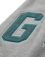 Load image into Gallery viewer, Geedup Team Logo Hoodie in Grey in Aqua Green (2022)