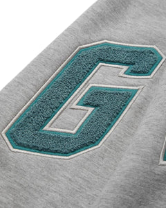 Geedup Team Logo Hoodie in Grey in Aqua Green (2022)