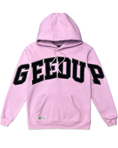 Geedup Team Logo Hoodie in Lavender and Black (2022)