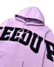 將圖片載入圖庫檢視器 Geedup Team Logo Hoodie in Lavender and Black (2022)