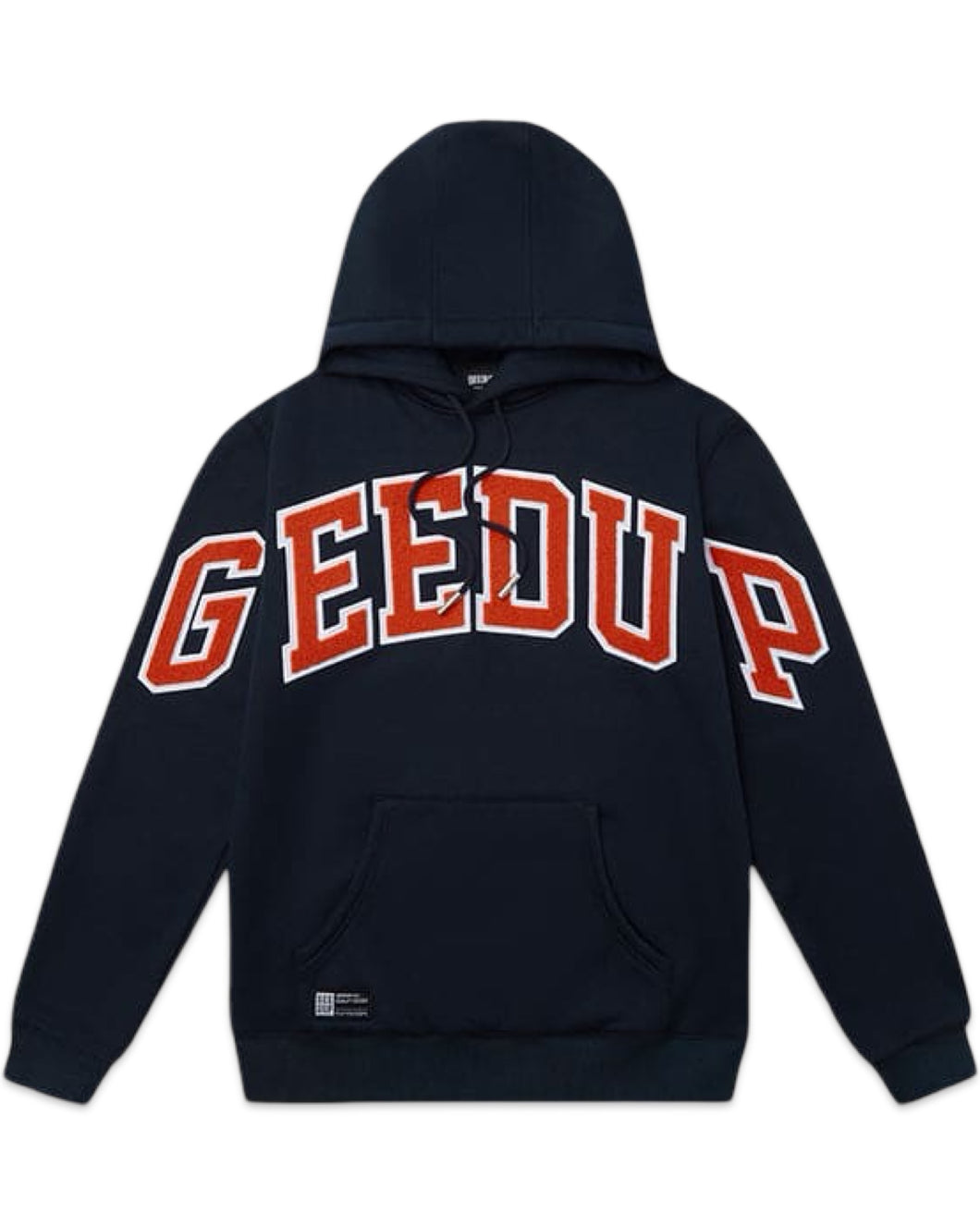 Geedup Team Logo Hoodie in Navy and Burnt Orange (2024)