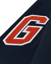 Load image into Gallery viewer, Geedup Team Logo Hoodie in Navy and Burnt Orange (2024)