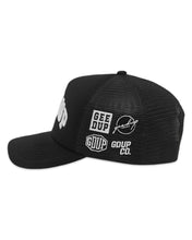 Load image into Gallery viewer, Geedup Team Logo Multi Trucker Hat in Black (2025)